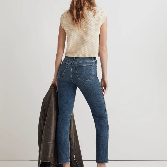 Madewell Stovepipe Jeans in Auraria Wash Size 27 - Picture 2 of 8